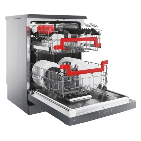 Lave-vaisselle Semi-encastrable Hoover H-DISH 500 / 60 cm / 16 Couverts / INOX