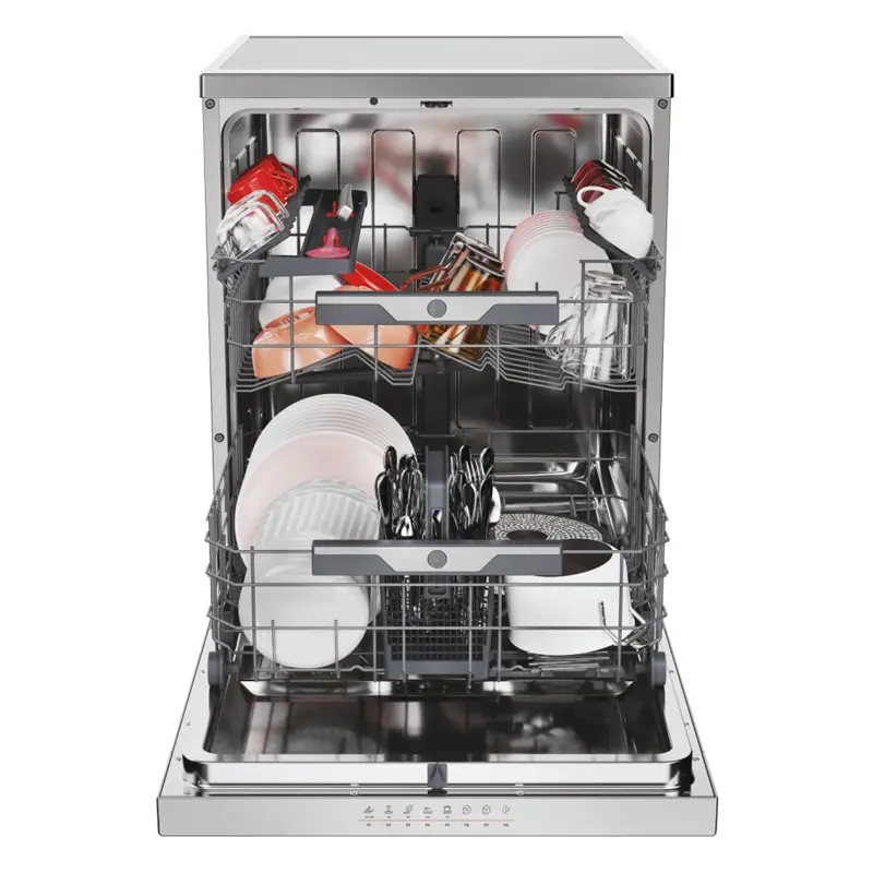 LAVE VAISSELLE HOOVER INVERTER 16 Couverts INOX / HF6C7F0X-17