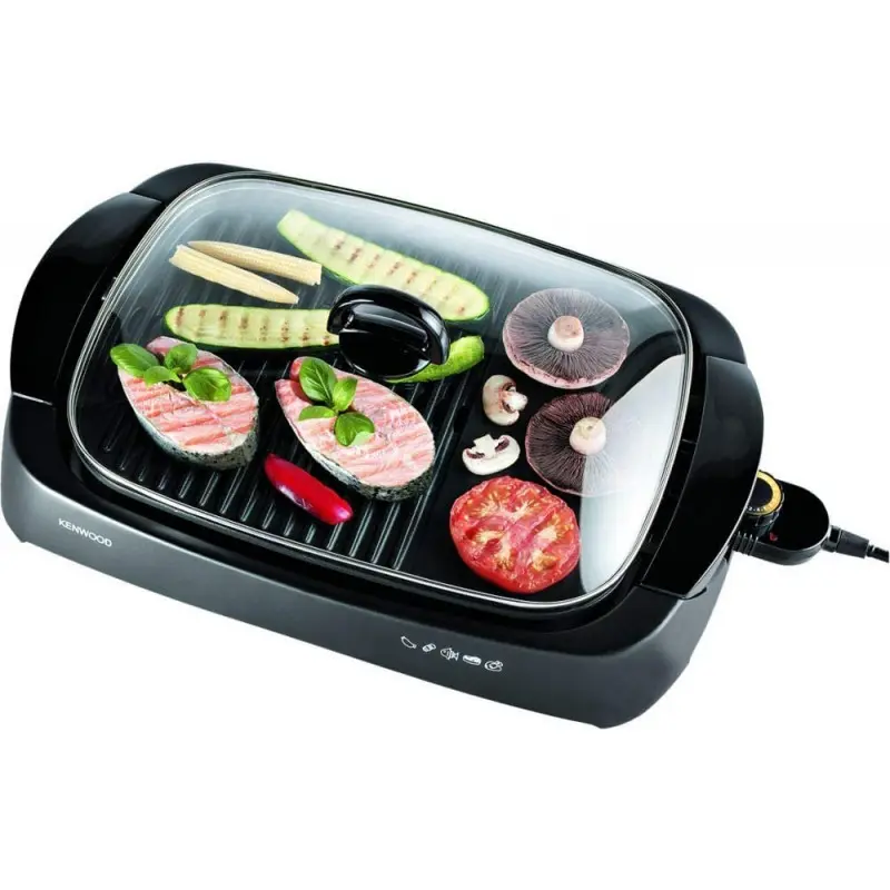 Barbecue électrique Kenwood Health Grill HG230 / 1700 W / Noir
