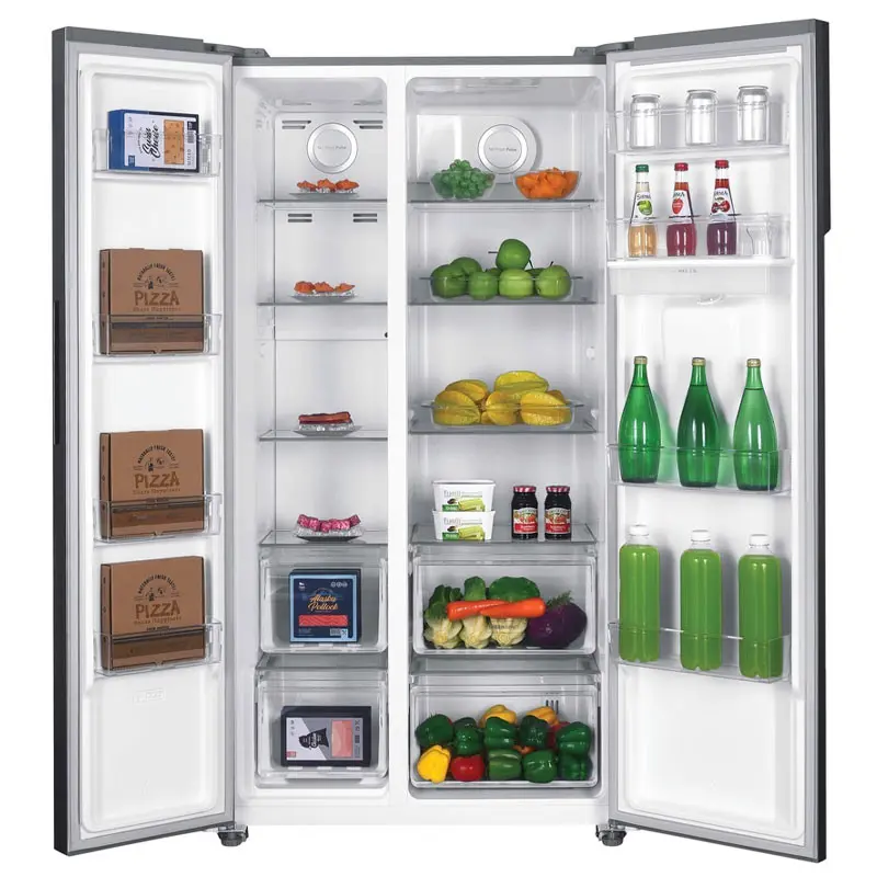 REFRIGERATEUR HOOVER No Frost SIDE BY SIDE 518 Litres / inox / AVEC DISTRIBUTEUR