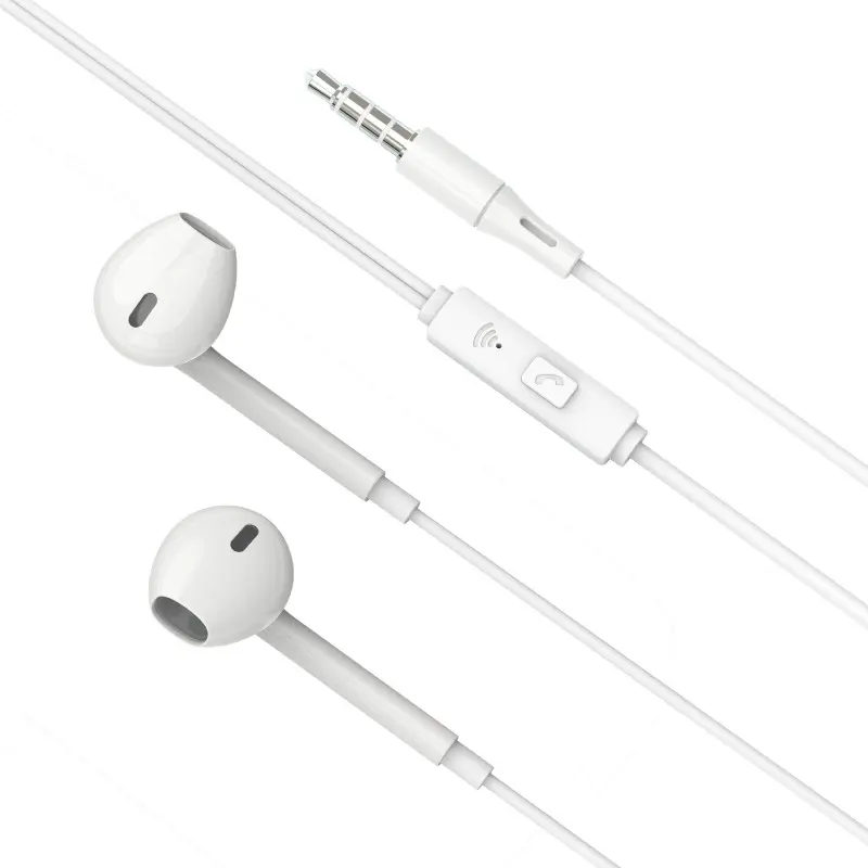 Écouteurs Filaire Jack 3.5 mm OTU HJ-11 / Blanc