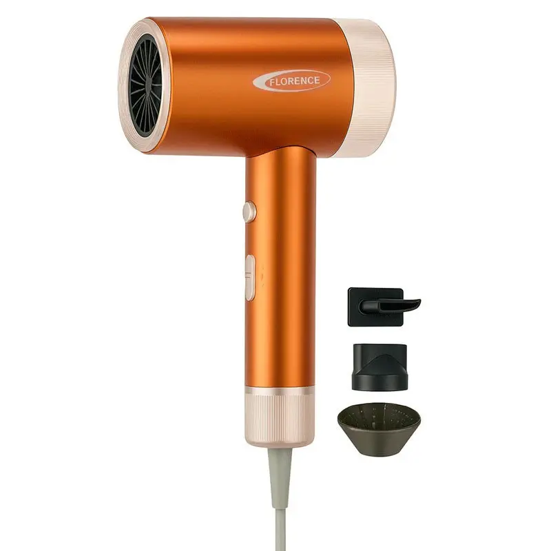 Sèche Cheveux Professionnel FLORENCE 1000W / Rouge / HK-448