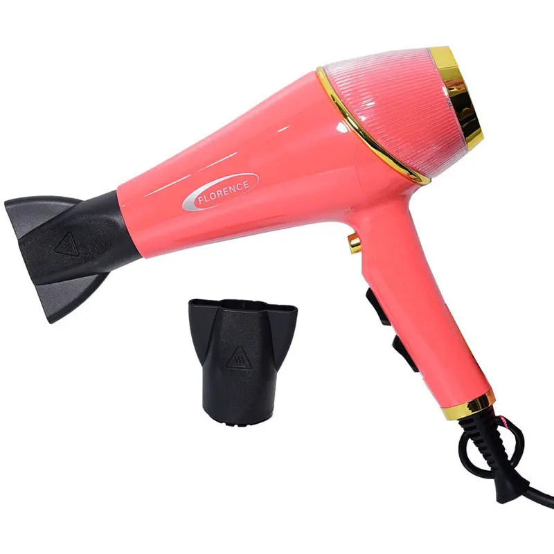 Sèche Cheveux Professionnel FLORENCE 2200W / Rose / HK460