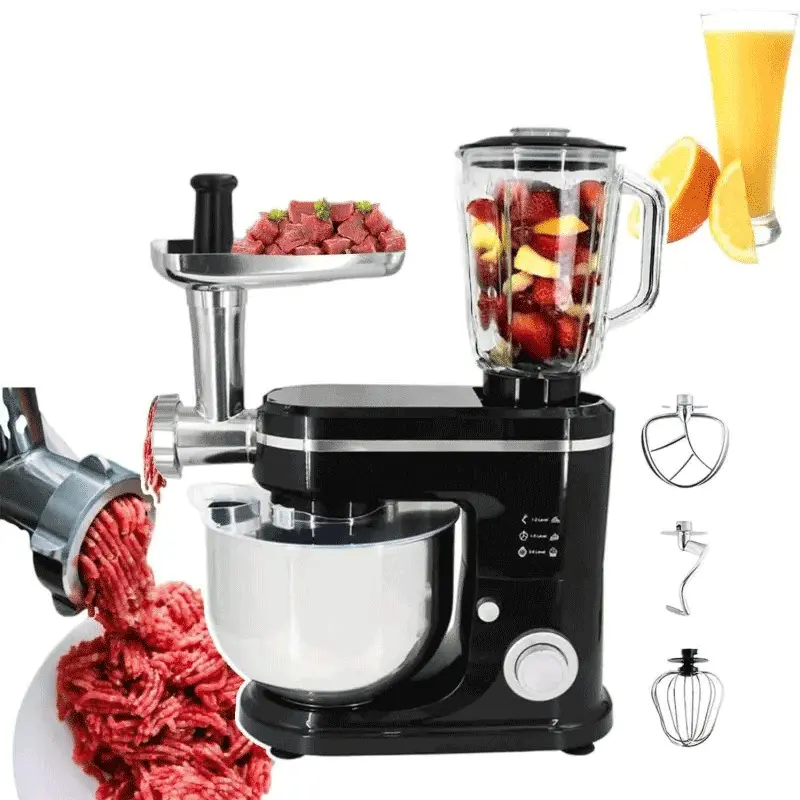 ROBOT PÉTRIN MULTIFONCTIONS HOFFMANS 1600W – Noir