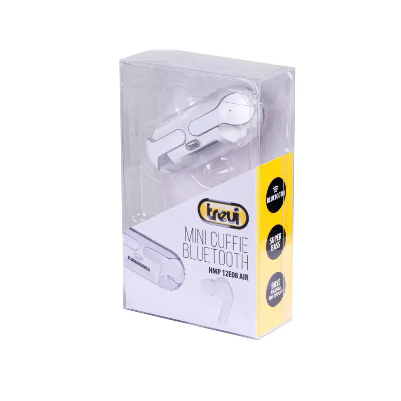 ÉCOUTEURS SANS FIL TREVI MINI CUFFIE HMP 12E08 AIR / BLANC