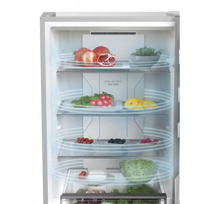 Réfrigérateur Combiné NoFrost Hoover 341 L Silver