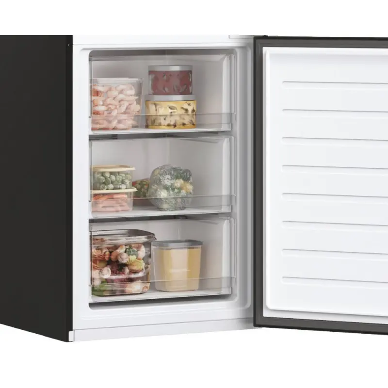 Réfrigérateur No Frost Hoover Combiné 341Litres / Noir