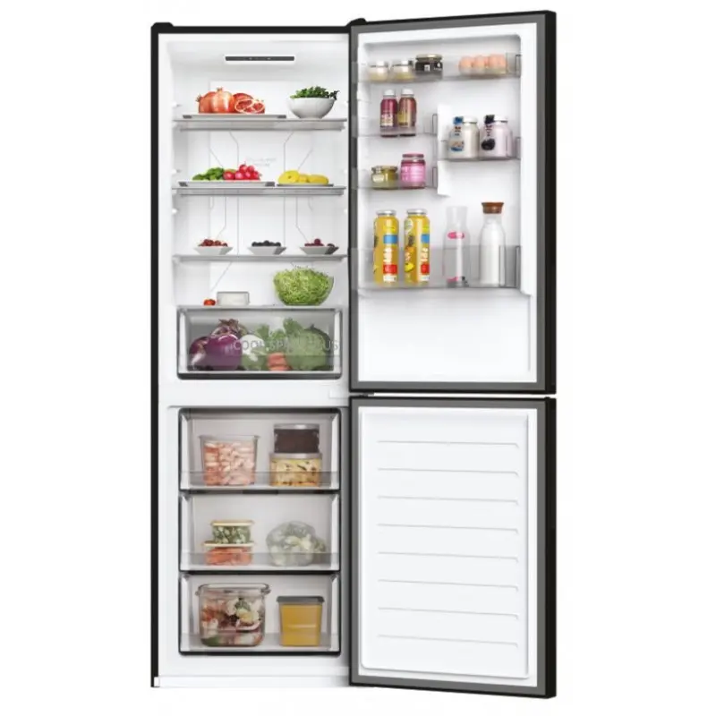 Réfrigérateur No Frost Hoover Combiné 341Litres / Noir