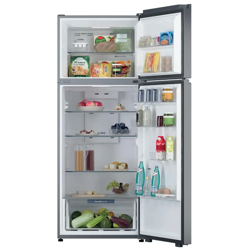 REFRIGERATEUR Hoover No Frost INVERTER Double Portes 470 Litres / INOX