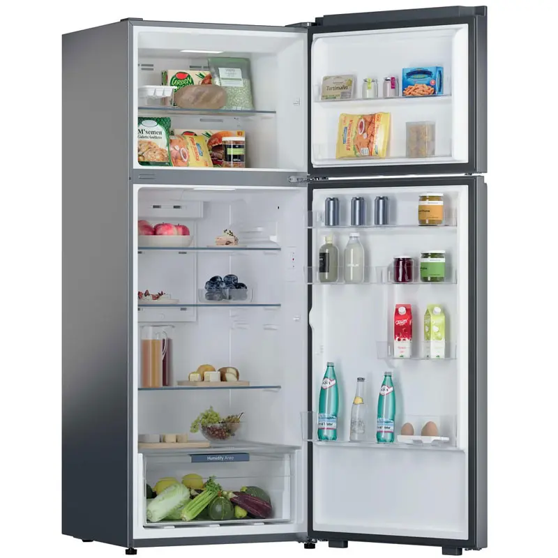 REFRIGERATEUR Hoover No Frost INVERTER Double Portes 470 Litres / INOX