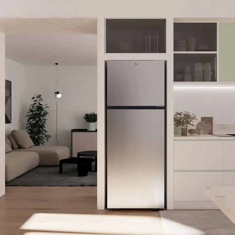 REFRIGERATEUR Hoover No Frost INVERTER Double Portes 470 Litres / INOX