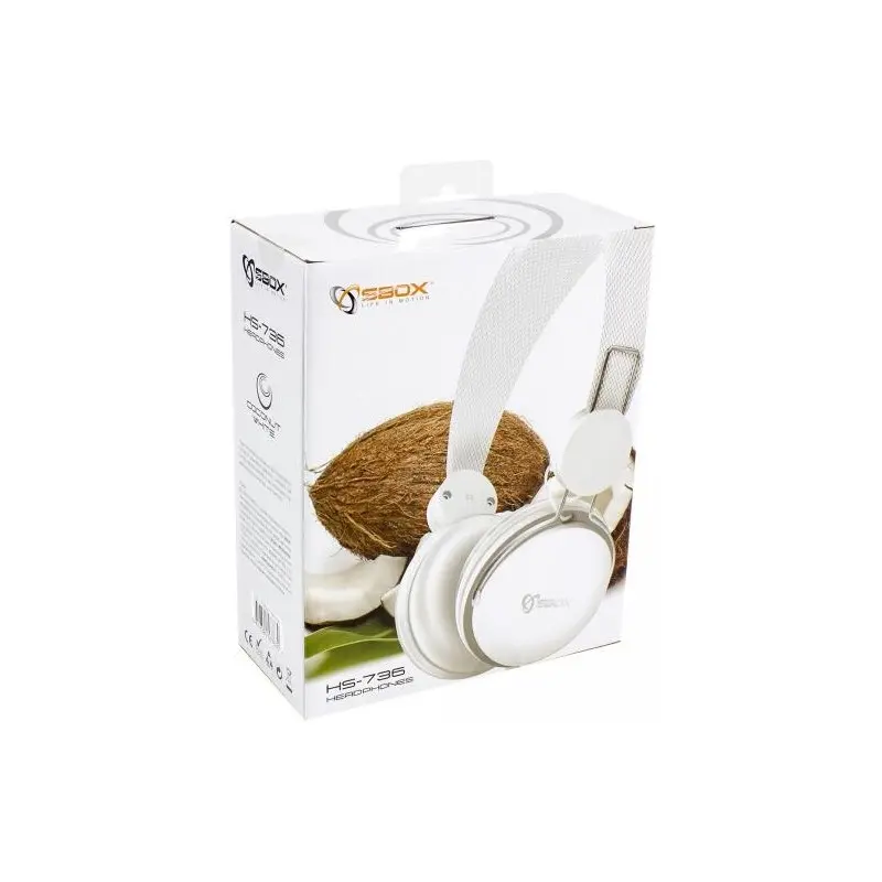 Casque Stéréo Sbox HS-736 / Blanc
