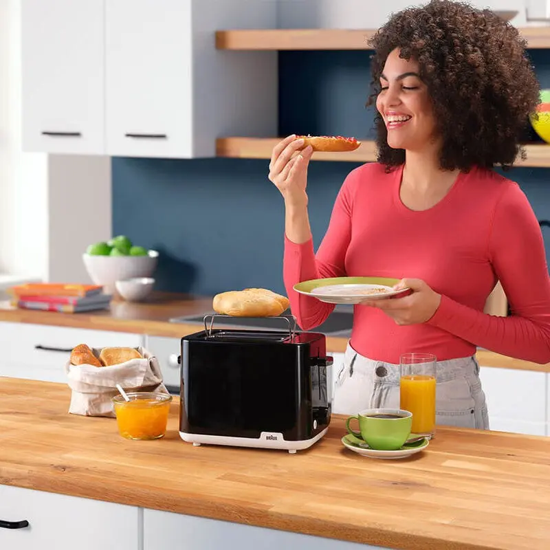 GRILLE PAIN BRAUN 900W / Noir / HT1010BK