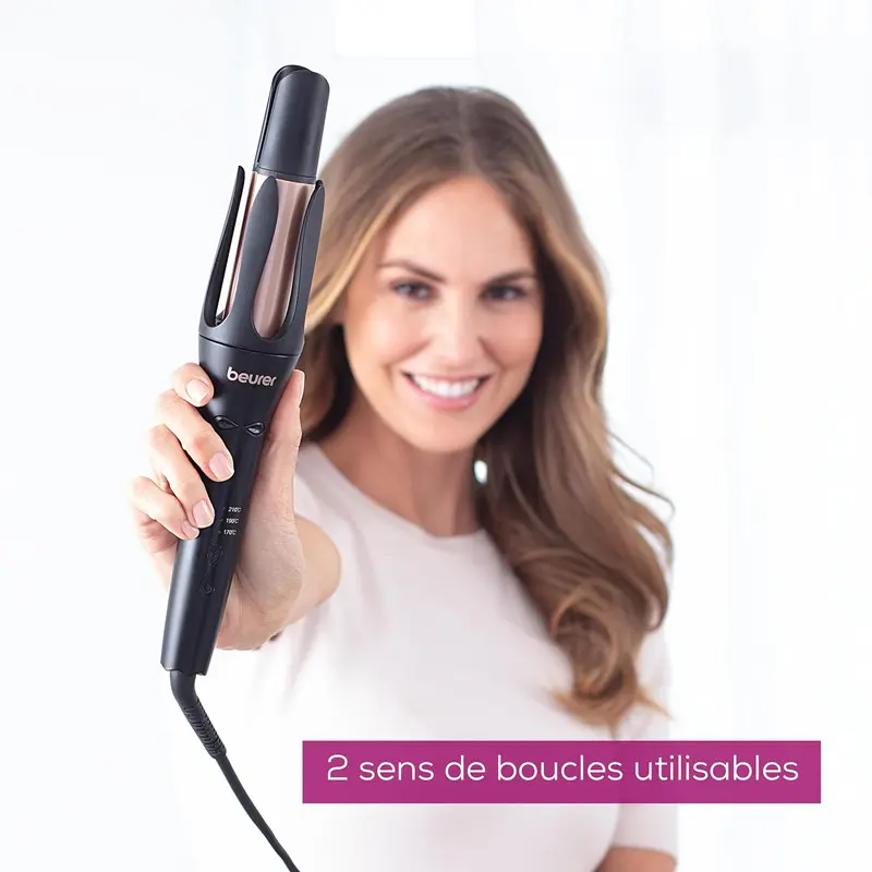 Fer à boucler BEURER Automatique 210°C – Noir