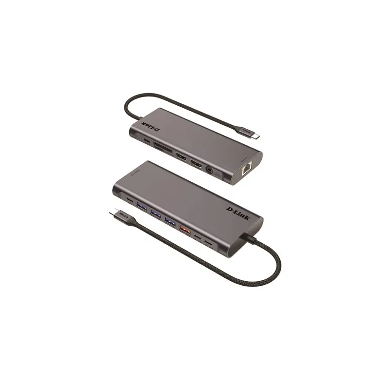 Hub 14-in-1 USB-C D-Link DUB-C114 / Gris