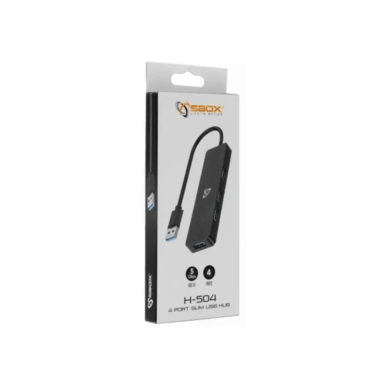 Hub USB 4 ports SBOX H-504