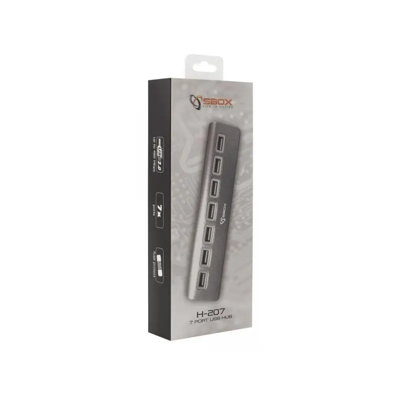 Hub USB 7 Ports SBOX H-207