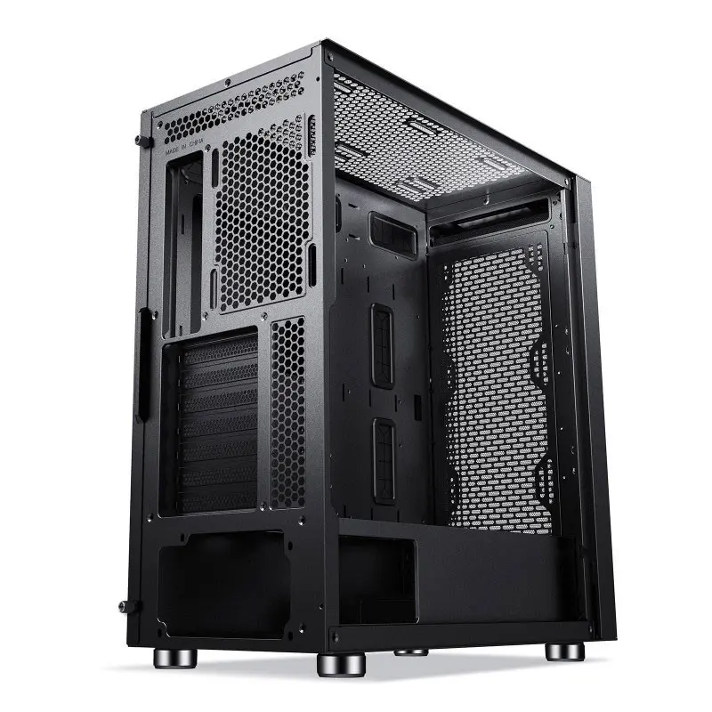 Boîtier Gamer Moyen Tour HYBROK RS6 / ARGB / ATX / Noir