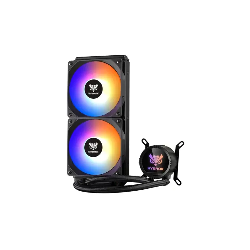 Watercooling HYBROK HL240B COOLING 240ML ARGB / BLACK