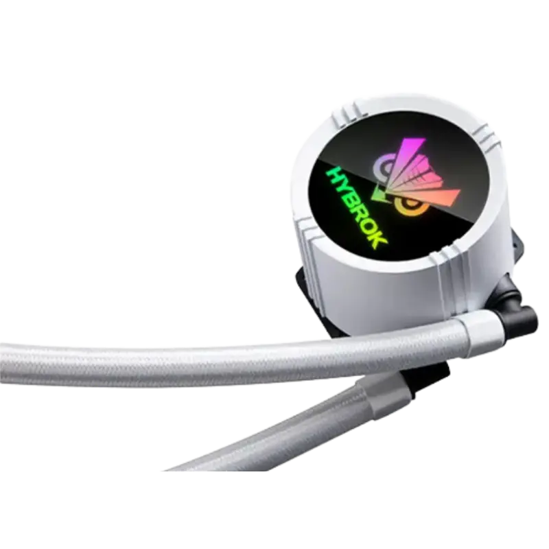 WATERCOOLING HYBROK HL360B COOLING 360ML ARGB / Blanc