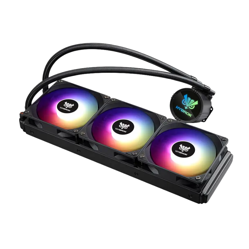 Kit Watercooling HYBROK HL360B Cooling 360ML / LGA 1851 / AM5 / ARGB / Noir