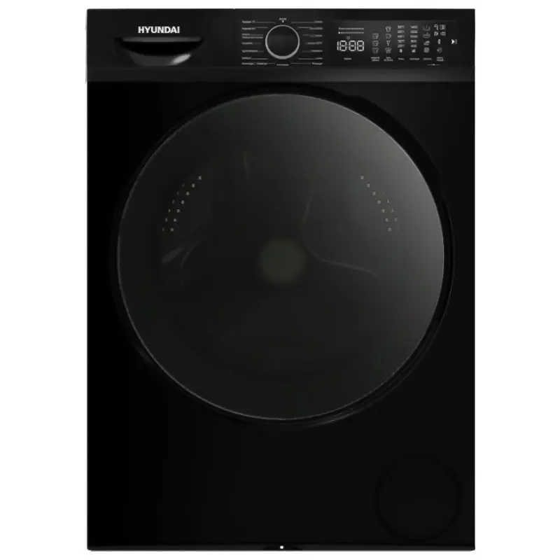 Machine à Laver Hyundai 10Kg INVERTER 1400 TR / Noir