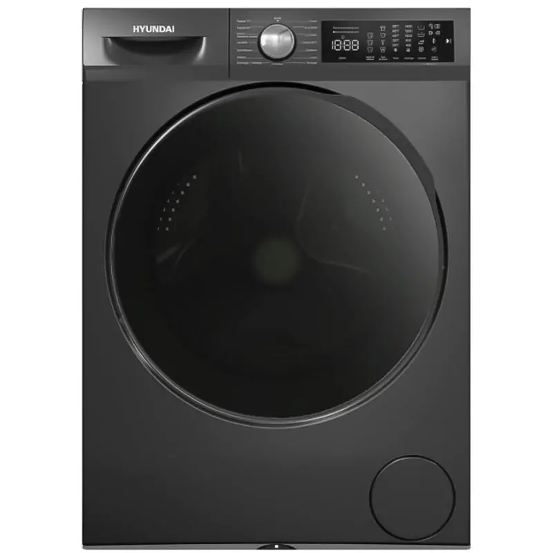 Machine à Laver Hyundai 10Kg INVERTER 1400 TR / Gris