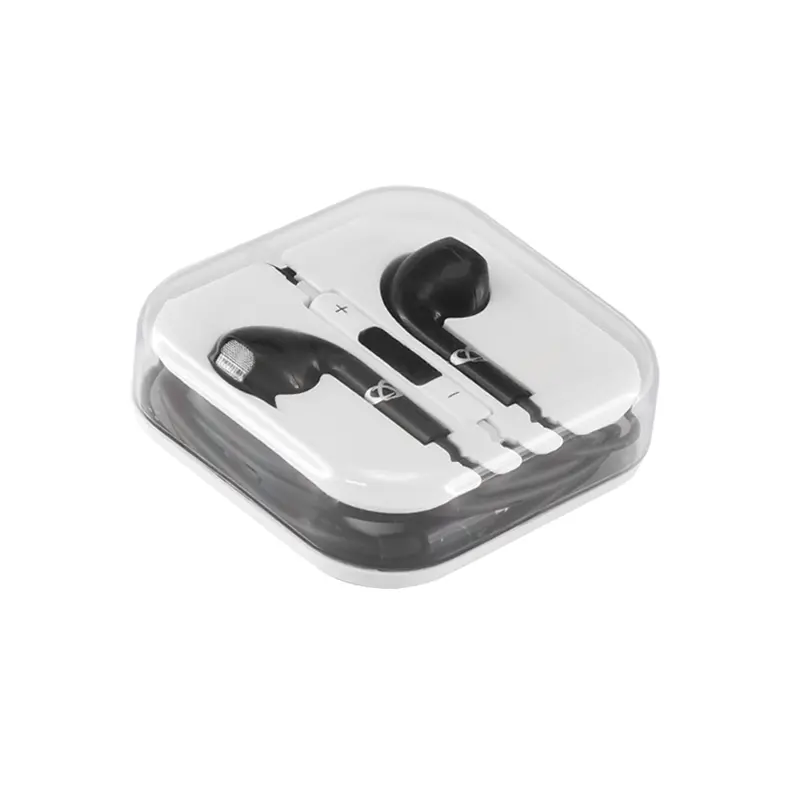 Écouteurs avec Microphone SBOX IEP-204 / Noir