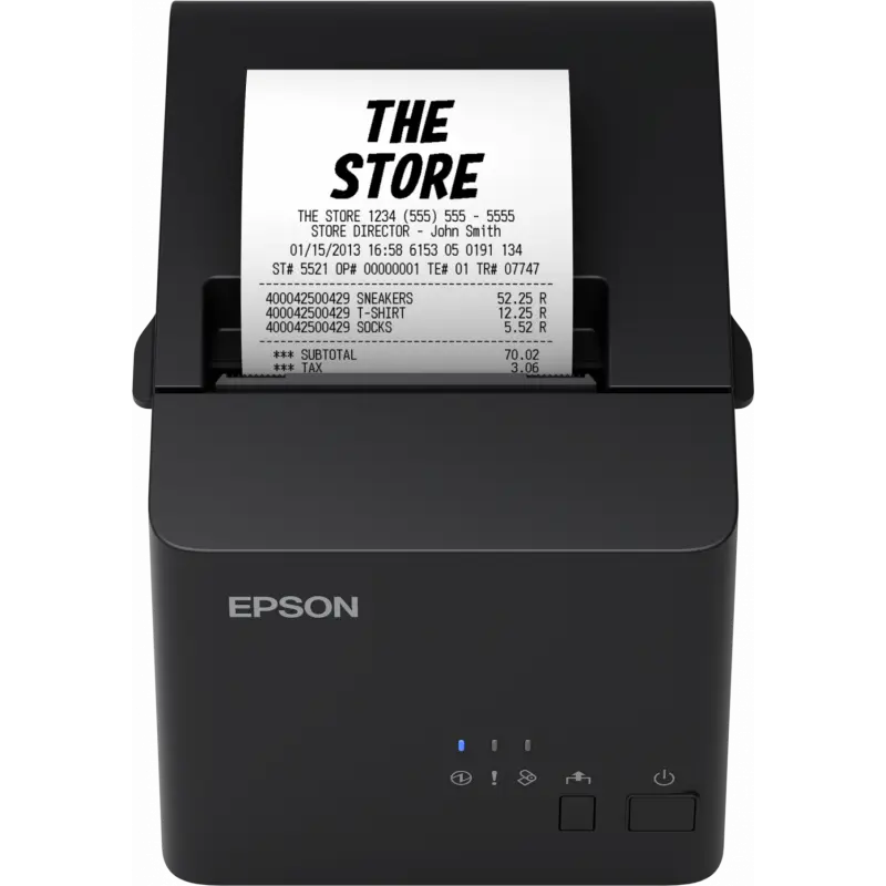Imprimante de Ticket Thermique Epson TM-T20X (052) Ethernet / Noir