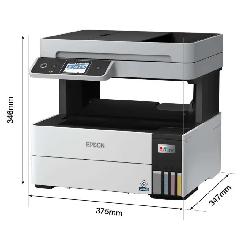 Imprimante Epson EcoTank L6490 /A4 /WiFi + 5 Bouteilles D’encres Incluses
