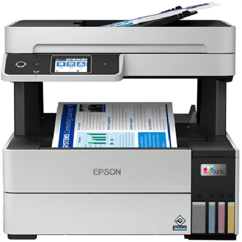 Imprimante Epson EcoTank L6490 /A4 /WiFi + 5 Bouteilles D&rsquo;encres Incluses