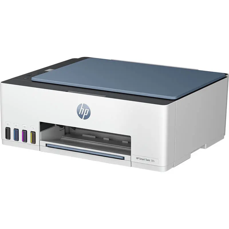 Imprimante HP Smart Tank 585 COULEUR 3EN1 / WIFI + 6 Bouteilles d’encre HP
