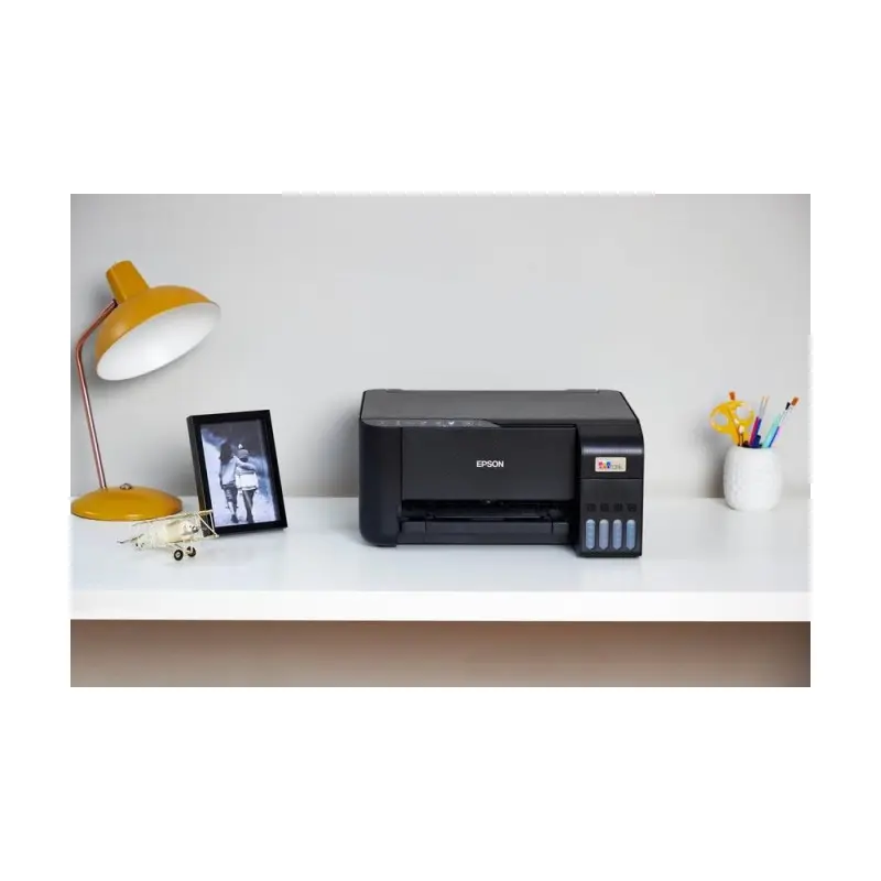 Imprimante Multifonction à réservoir intégré 3en1 couleur Epson ECOTANK L3251 / WiFi + 5 Bouteilles d’encre Epson Incluses