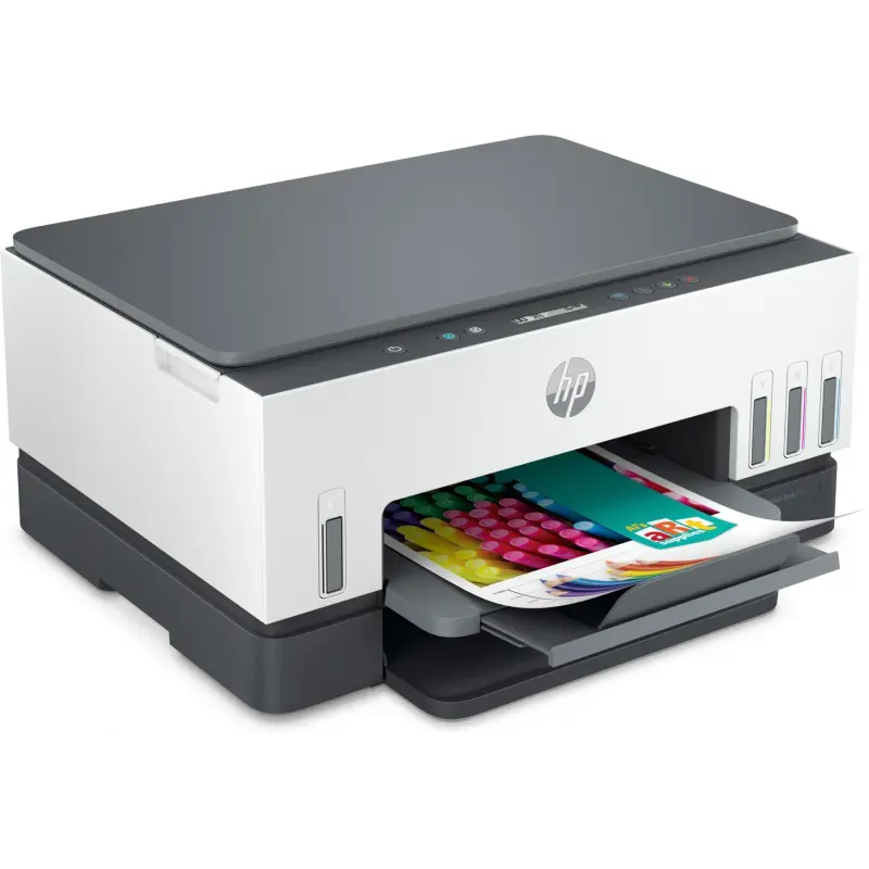 Imprimante tout-en-un HP Smart Tank 670 + 6 Bouteilles D’encres