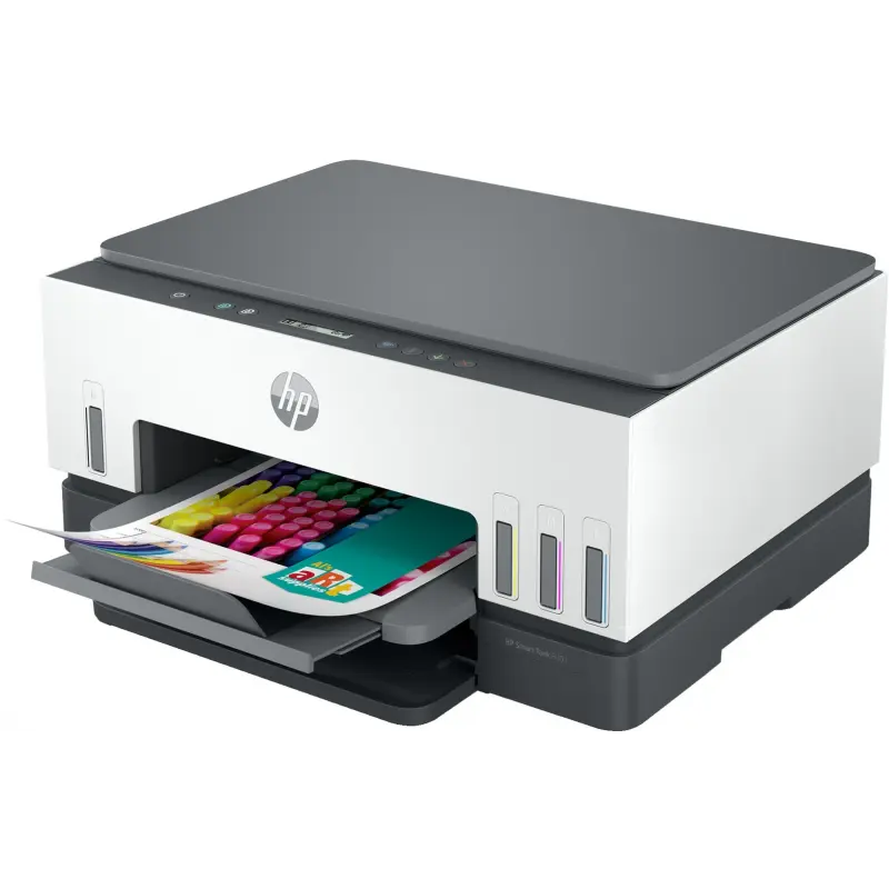 Imprimante tout-en-un HP Smart Tank 670 + 6 Bouteilles D’encres