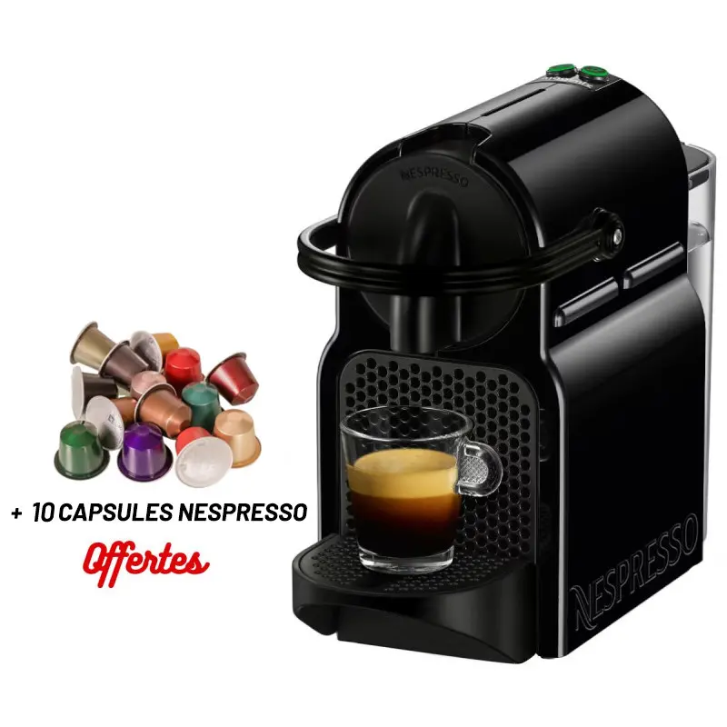 MACHINE À CAFÉ À CAPSULE NESPRESSO INISSIA / Noir