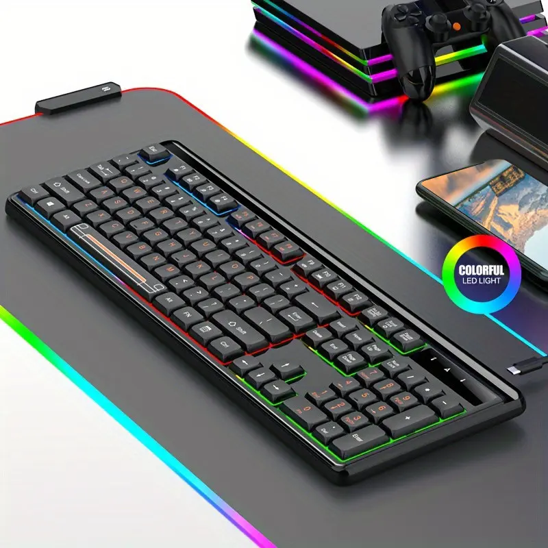 Clavier Gaming JEDEL K31 / AZERTY / Noir