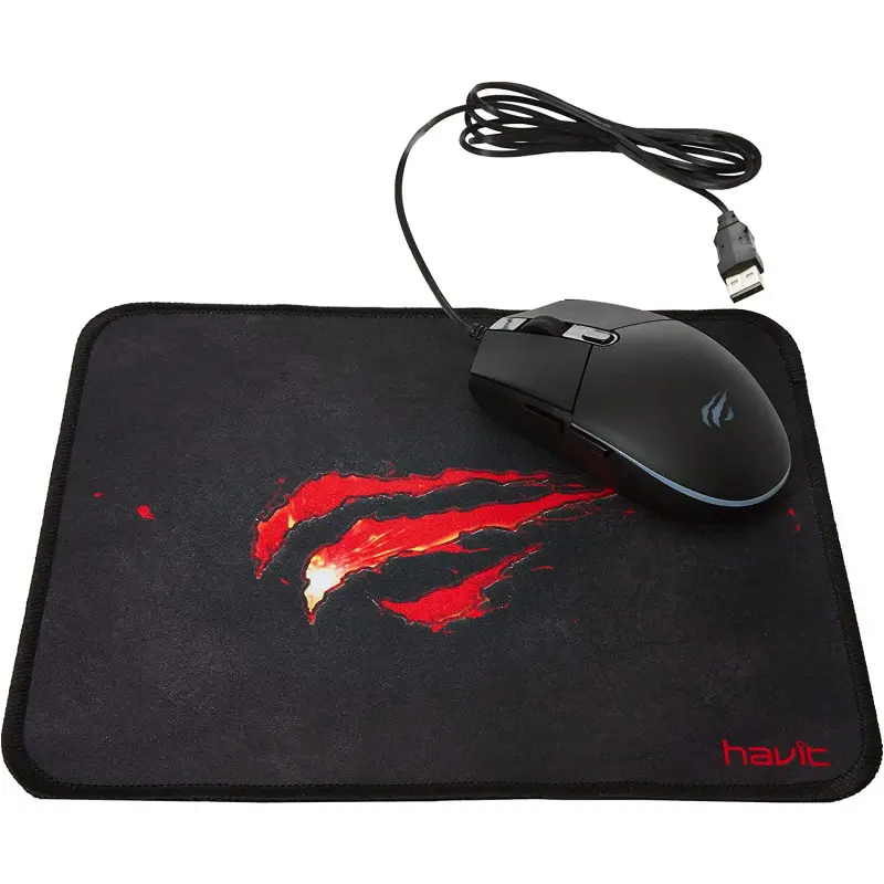 Ensemble Gaming Clavier + Souris + Tapis + Casque Havit KB501CM