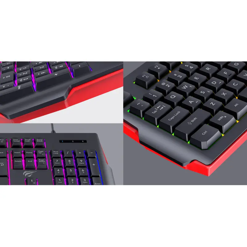 Clavier GAMER HAVIT KB866L / RGB Rétroéclairé