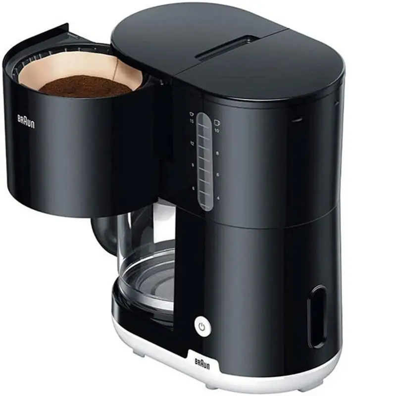 Machine à Café Filtre BRAUN 10 tasses / 1000W / Noir