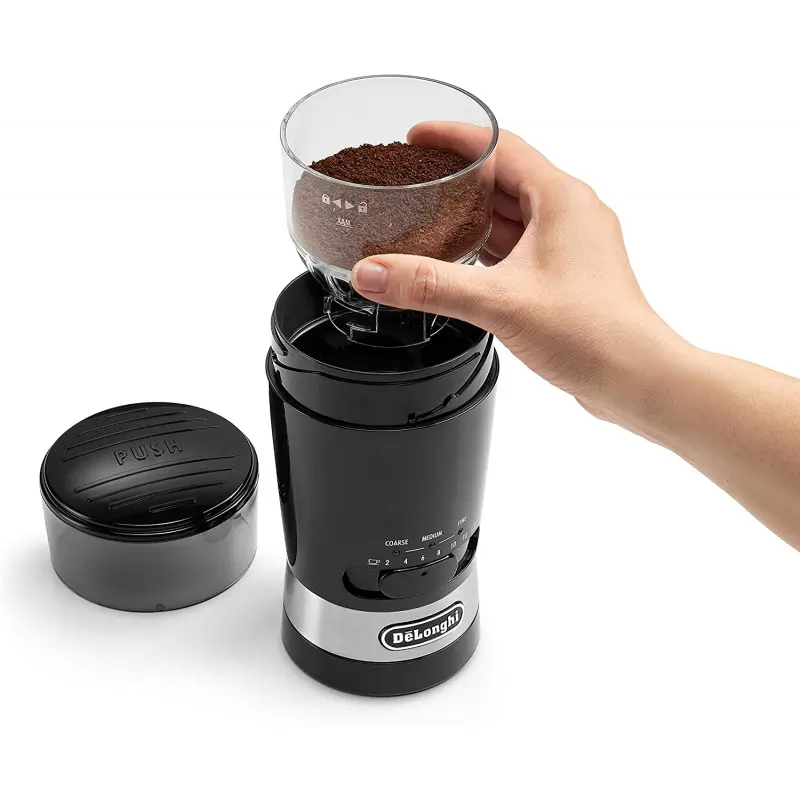 Moulin à café Delonghi KG210 / Noir