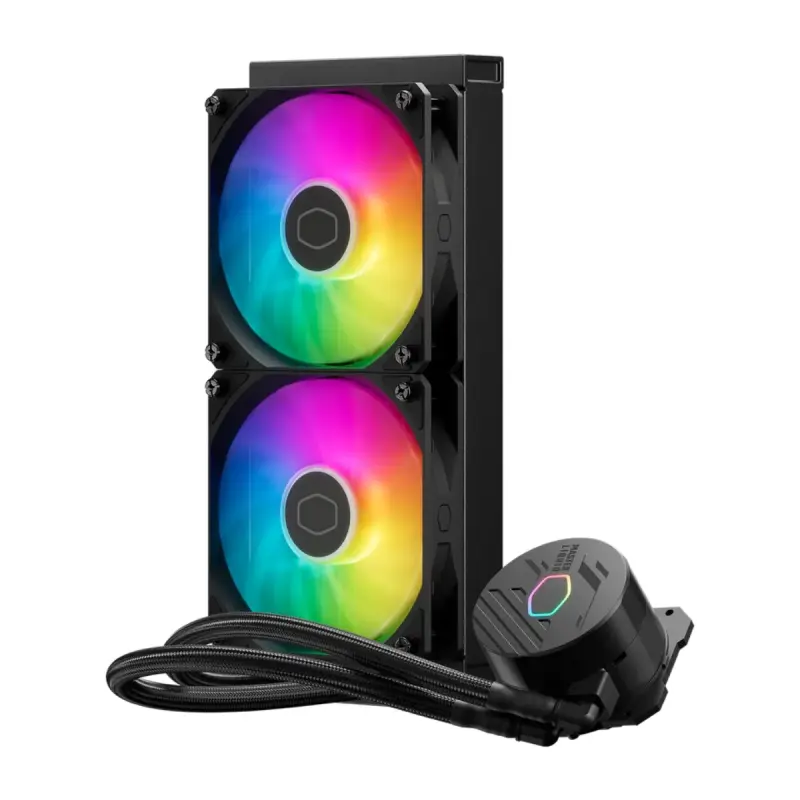 Kit de Watercooling Cooler Master MasterLiquid 240L Core ARGB / LGA 1851 – AM5 / Noir