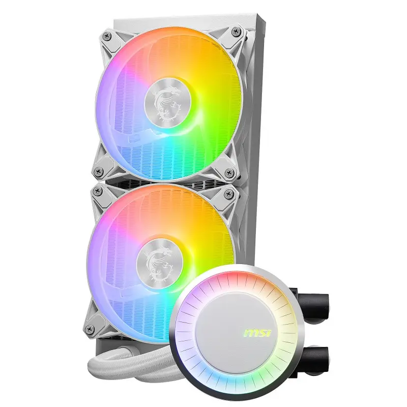 Kit Watercooling MSI MAG CORELIQUID E240 / LGA 1700 / AM5 / Blanc
