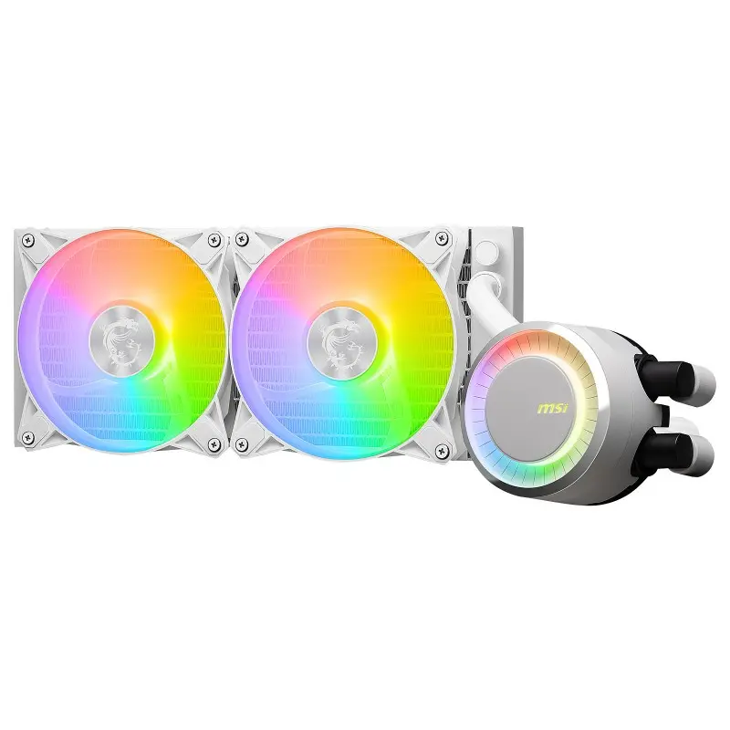 Kit Watercooling MSI MAG CORELIQUID E240 / LGA 1700 / AM5 / Blanc
