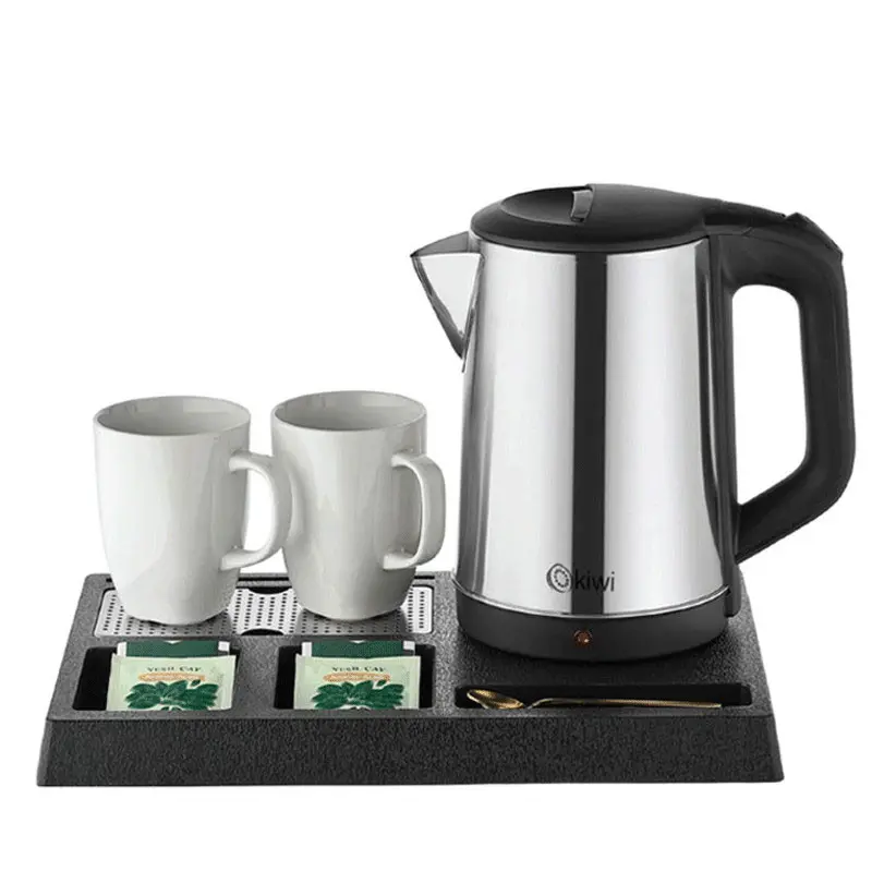 Bouilloire D’hôtel kiwi 1800W 1.7 Litres / Inox / KKT-33