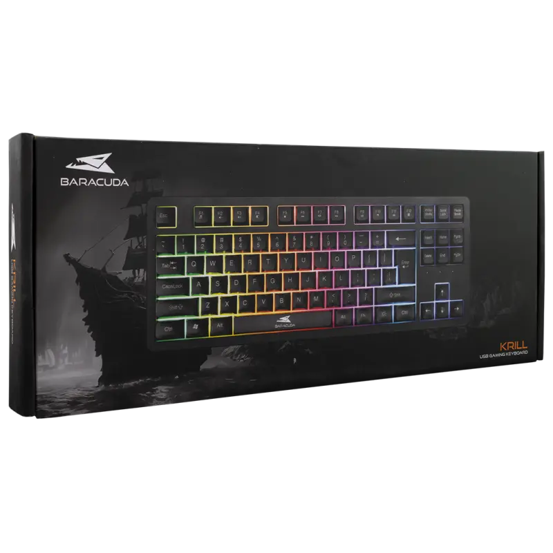 Clavier Gaming Baracuda BGK-01114 KRILL / Noir