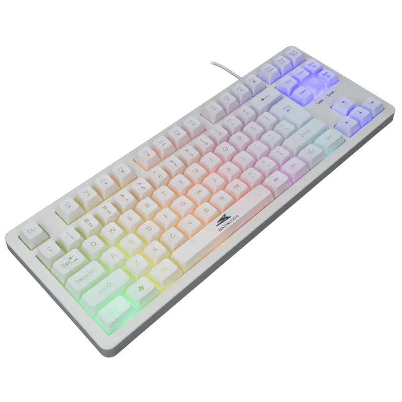 Clavier Gaming Baracuda BGK-01114 KRILL / Blanc
