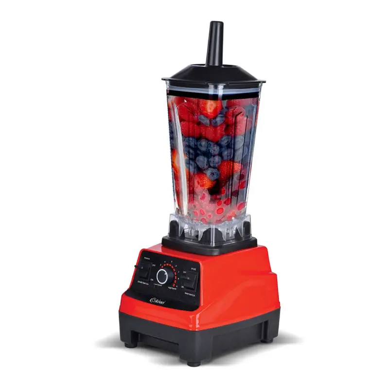 Blender Kiwi 2 Litres / 1500W / Rouge Avec Moulin