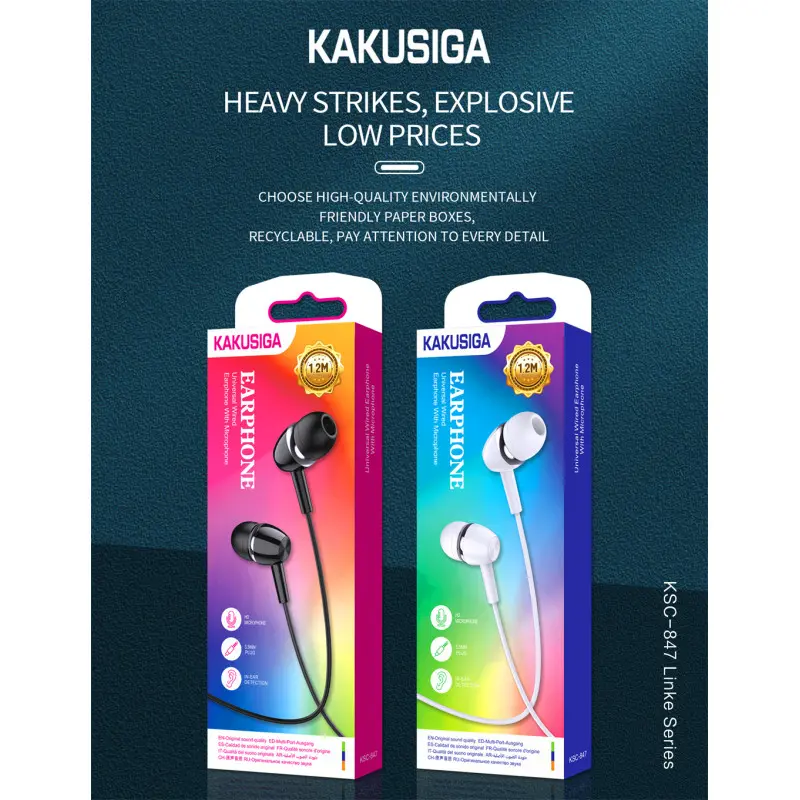 Ecouteur KSC 847 KAKU – Blanc