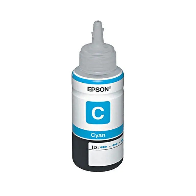 BOUTEILLE D&rsquo;ENCRE ADAPTABLE EPSON POUR L200/L800 / 100ML / CYAN